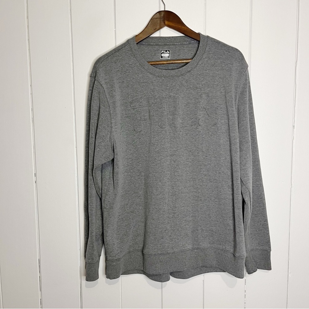 Fila Grey Crewneck Sweater. Size XXL.